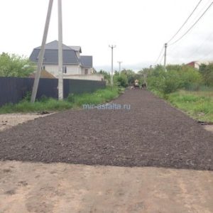 осонование из асфальтовой крошки
